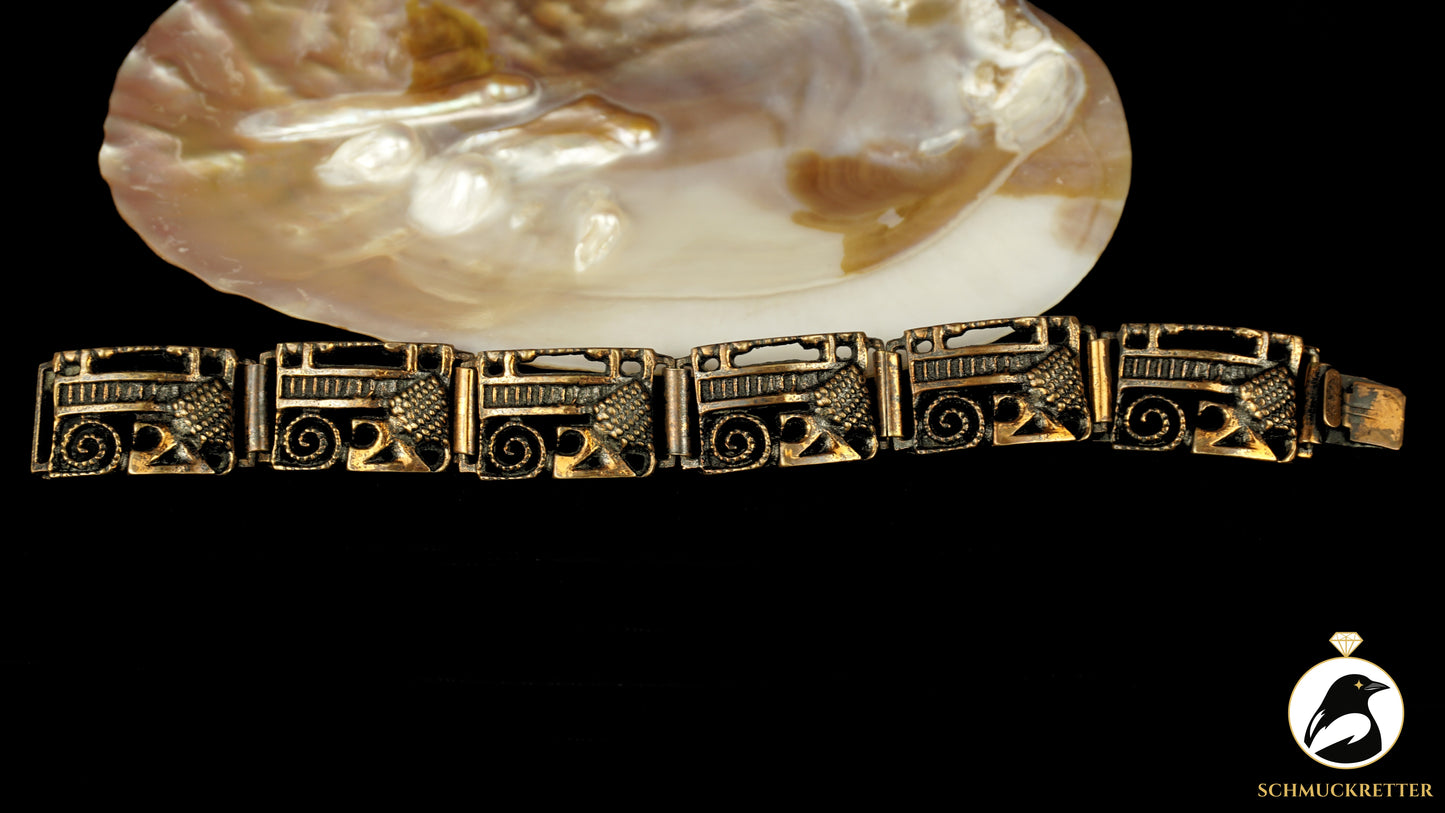 Armband im keltischen Motiven - bronzefarben, SALE