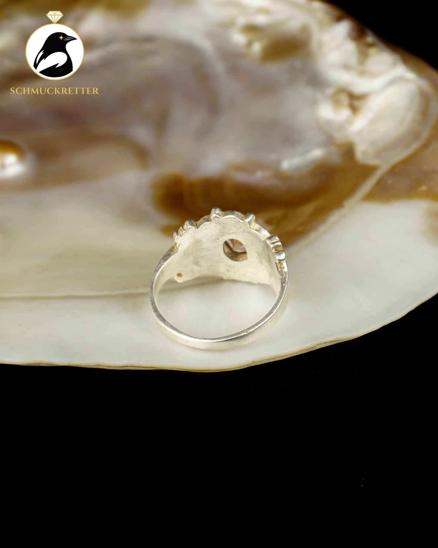925 Silber Ring mit hellem, fliederfarbenem Amethyst, Gr. 55