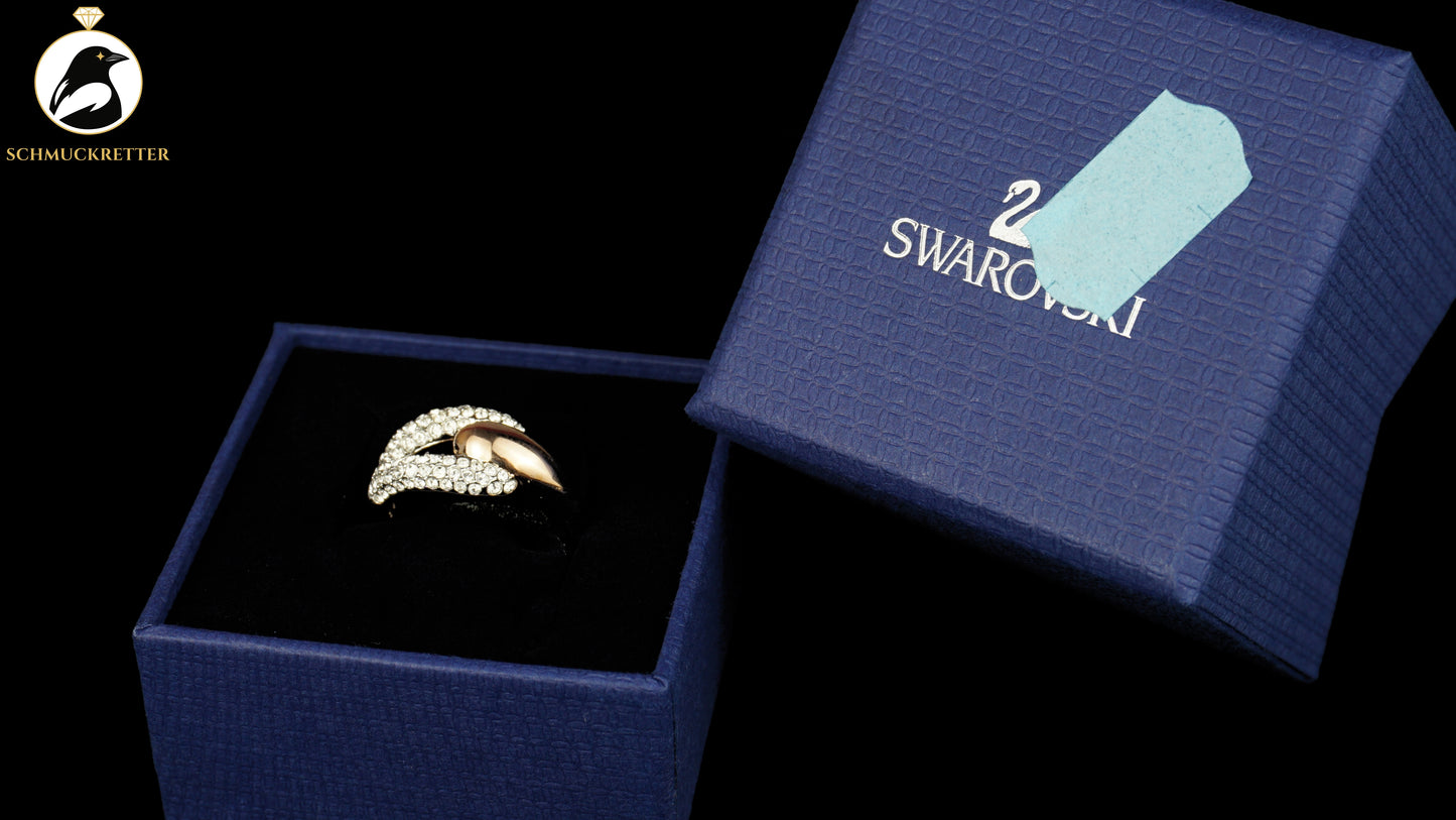 Swarovski Ring, rosévergoldet - neu & ungetragen, Gr. 52, SALE