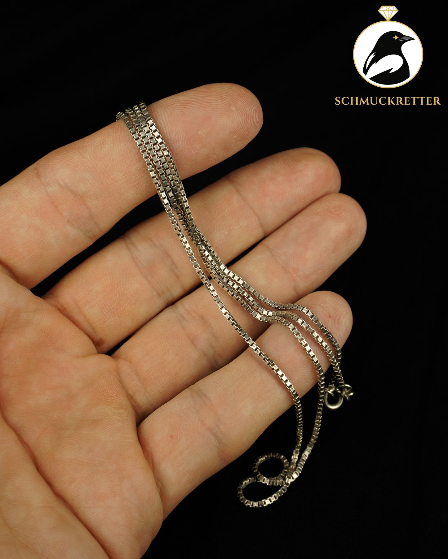 Lange 835 Silber Venezianerkette, 61cm (5)