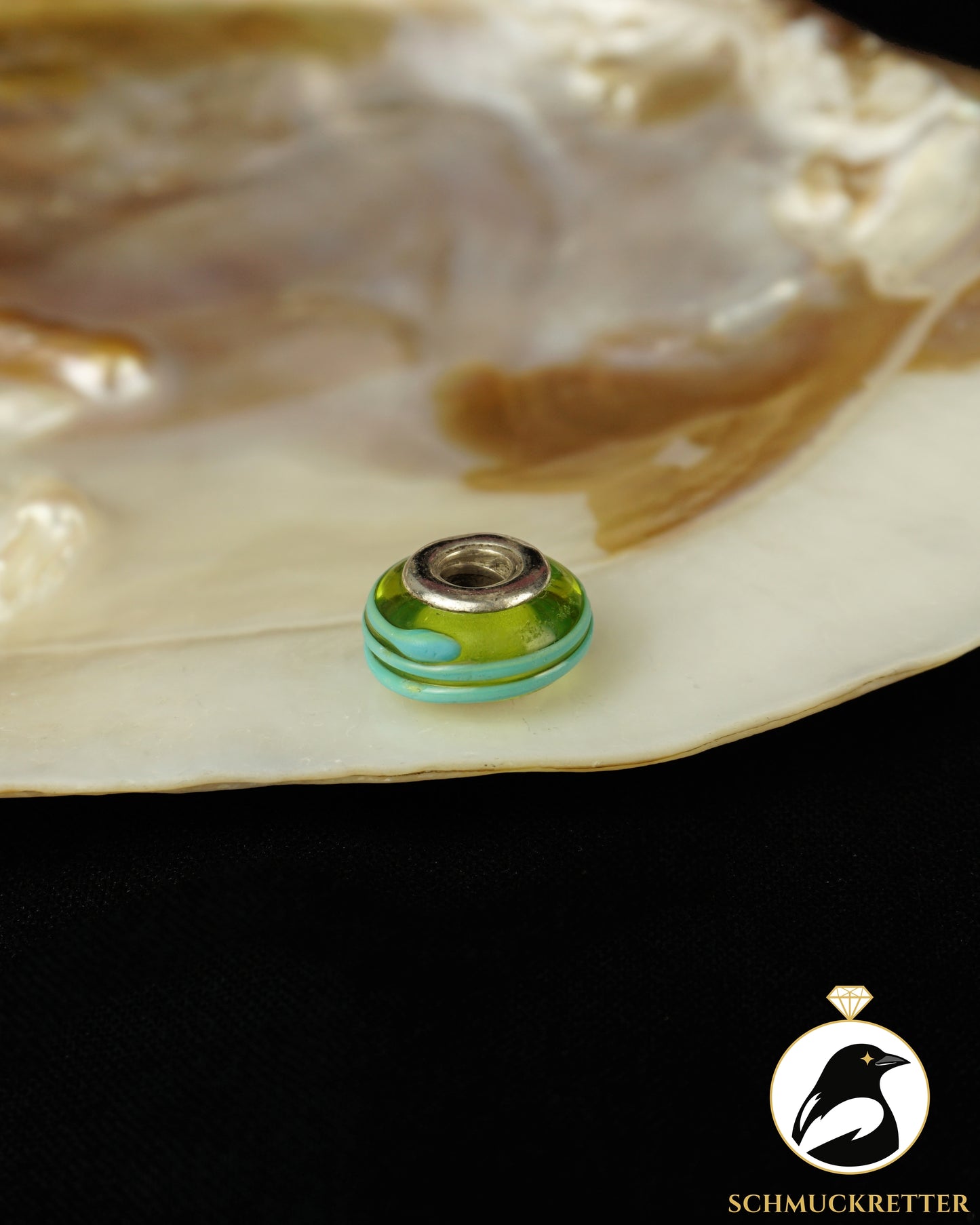 Pandora: 925 Silber Muranoglas Charm