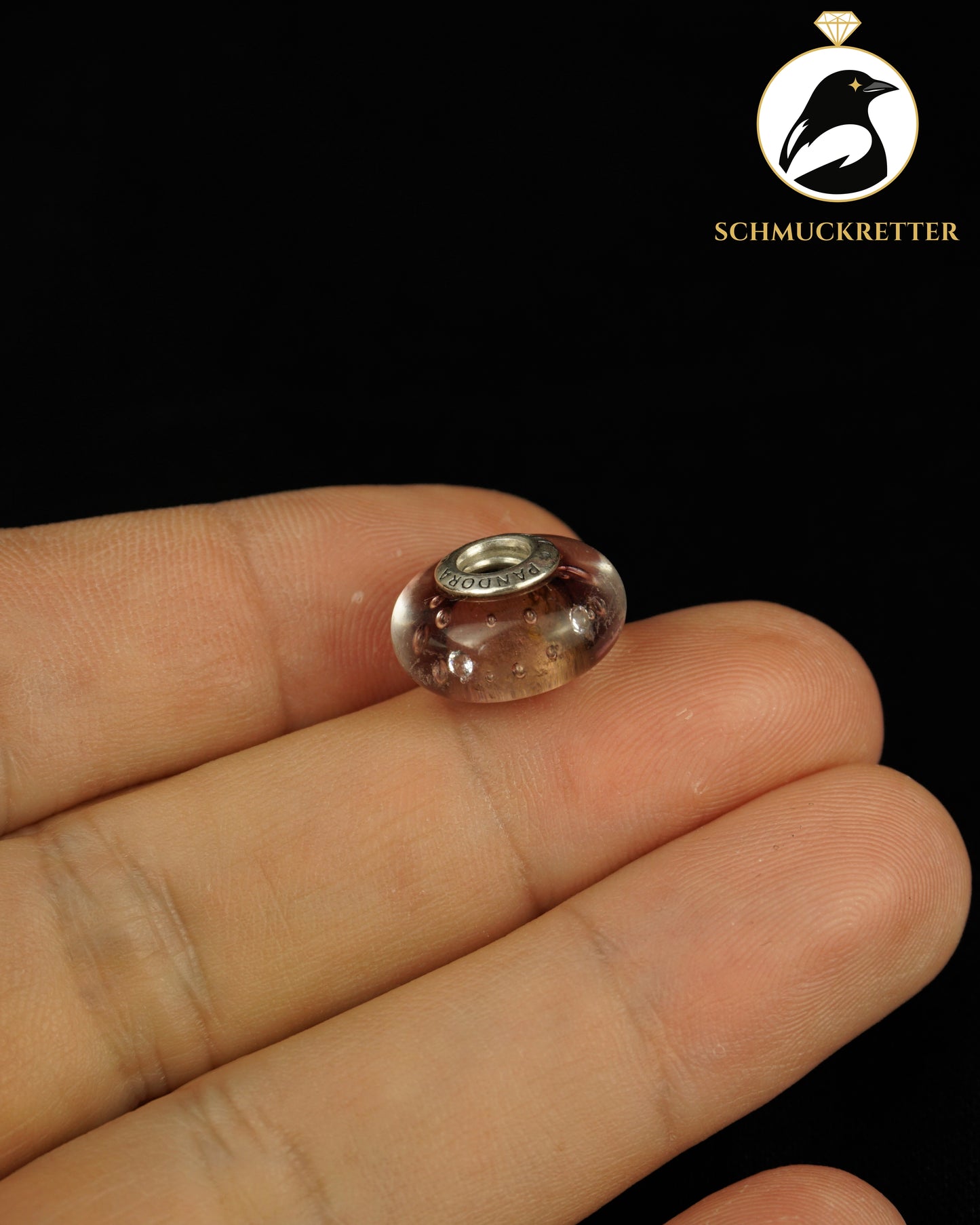 Pandora: 925 Silber Muranoglas Charm