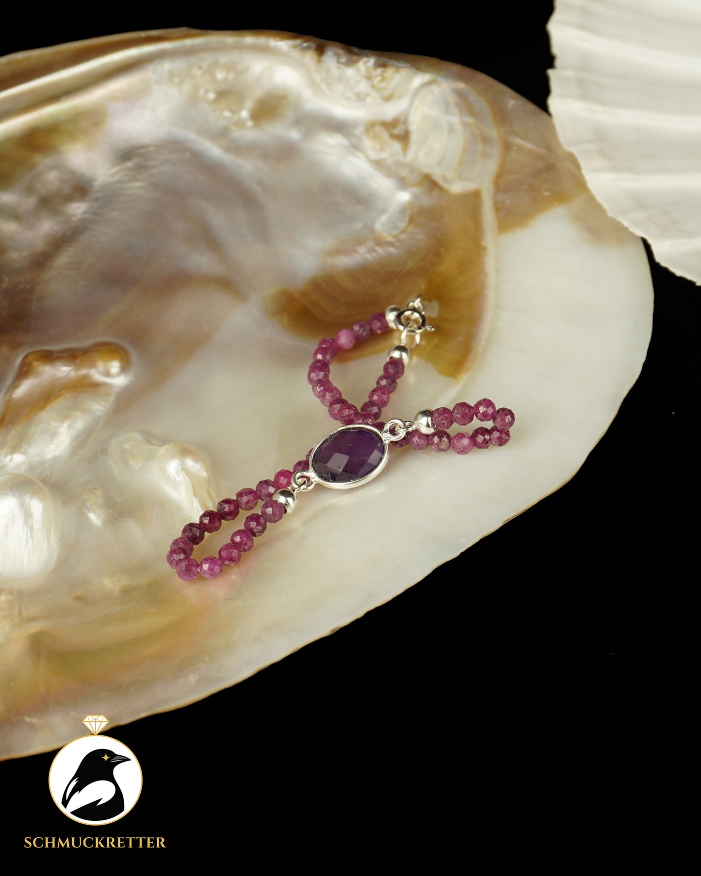 Armband | Amethystglanzstar | Rubin & Amethyst
