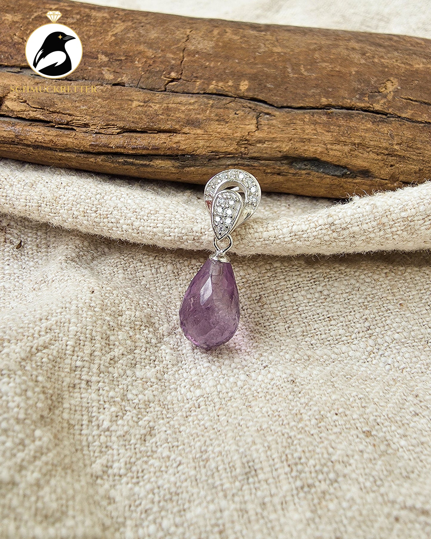 Facettenlicht | 925 Silber | Amethyst | Zirkonia