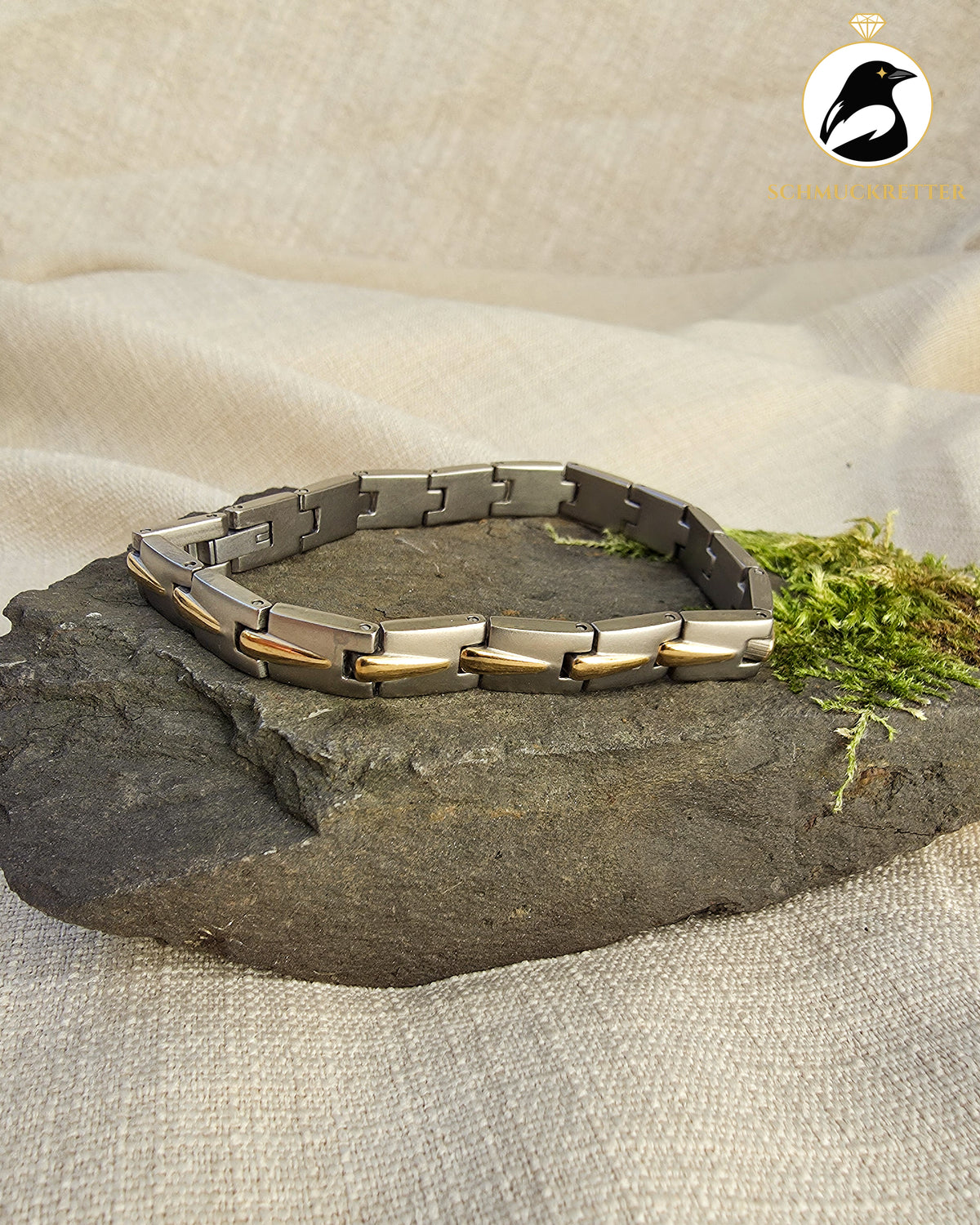 Titan-Armband von Tempic – bicolor