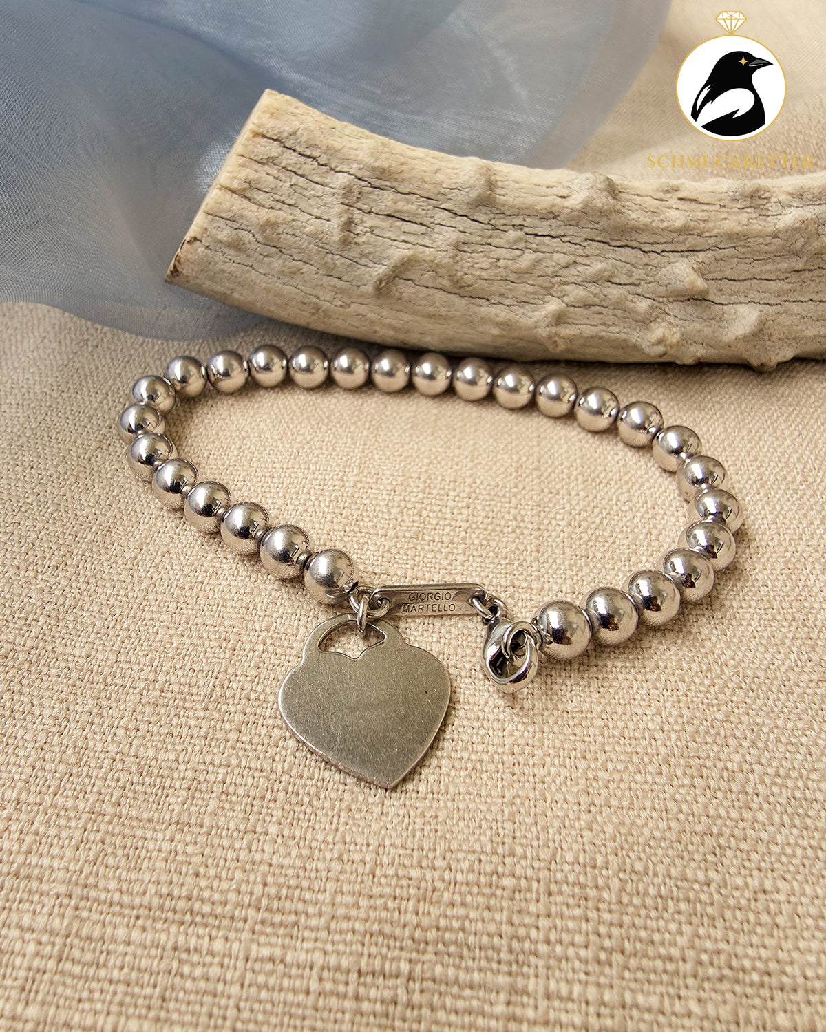 Giorgio Martello - Kugelarmband aus 925 Silber