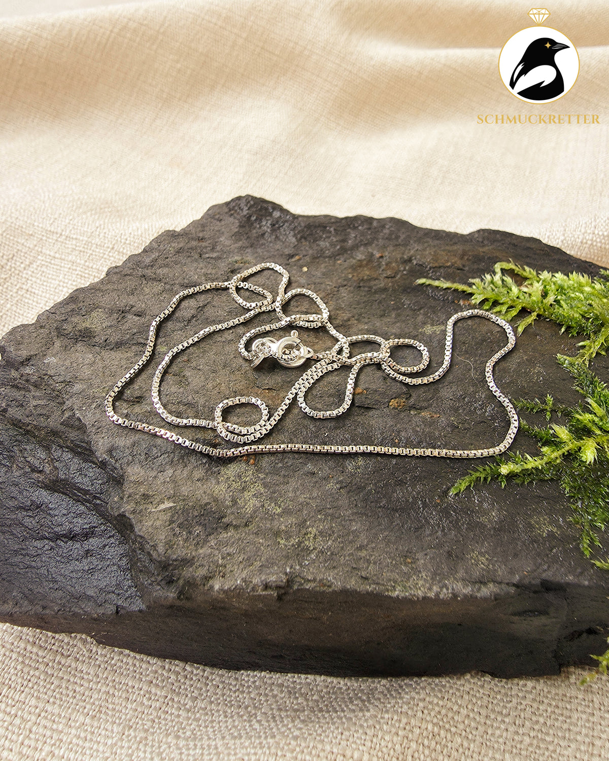 Venezianerkette aus 925 Silber, 45,5cm