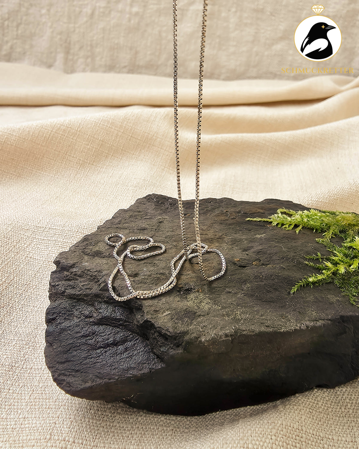 Venezianerkette aus 925 Silber, 45,5cm