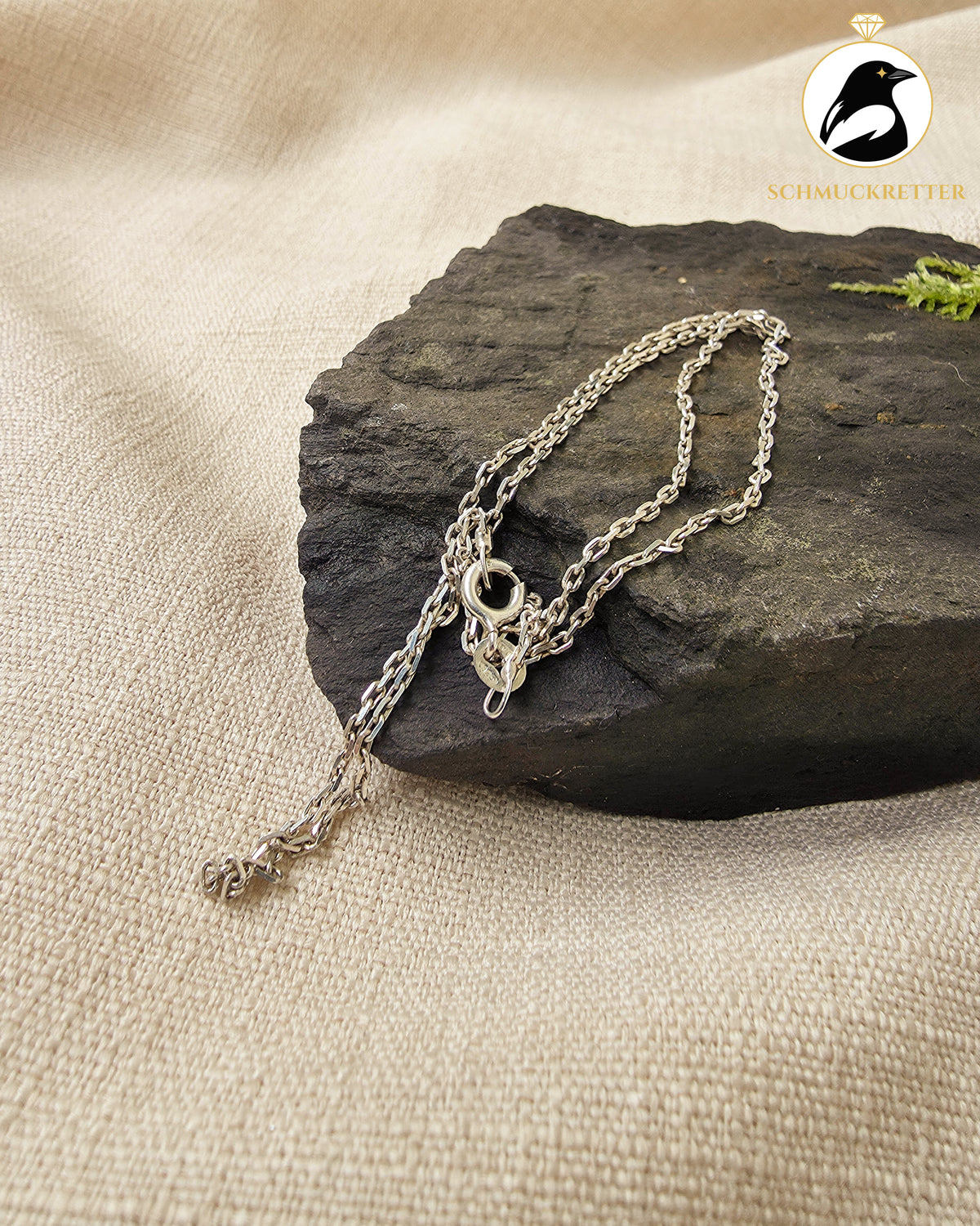 Ankerkette aus 925 Silber, 40cm - Italien