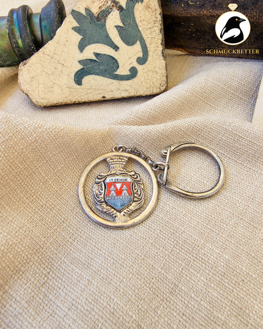 Vintage Schlüsselanhänger│Itzehoe Wappen│800 Silber