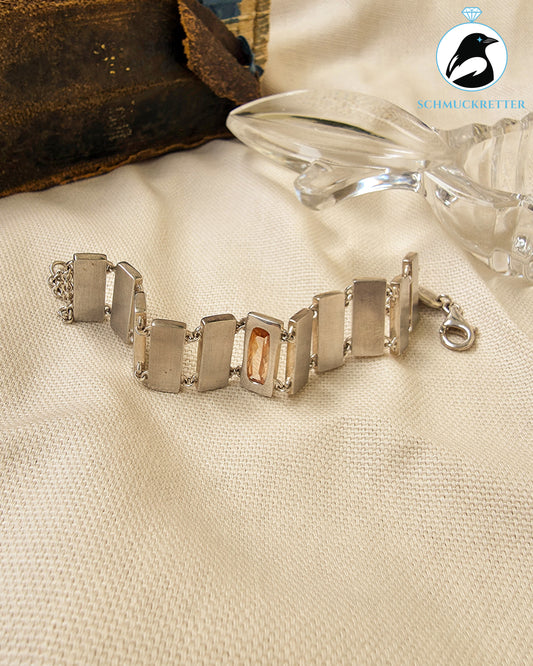 Silver Bridge│Massives Armband mit Zirkonia von Esprit