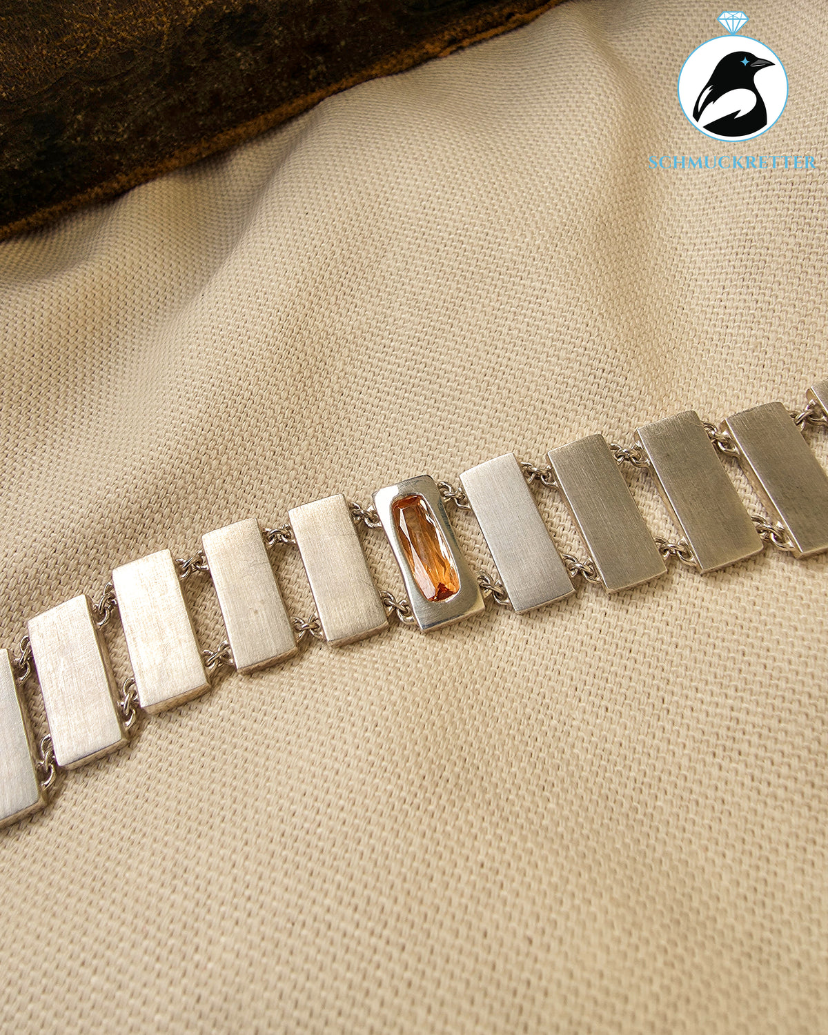 Silver Bridge│Massives Armband mit Zirkonia von Esprit