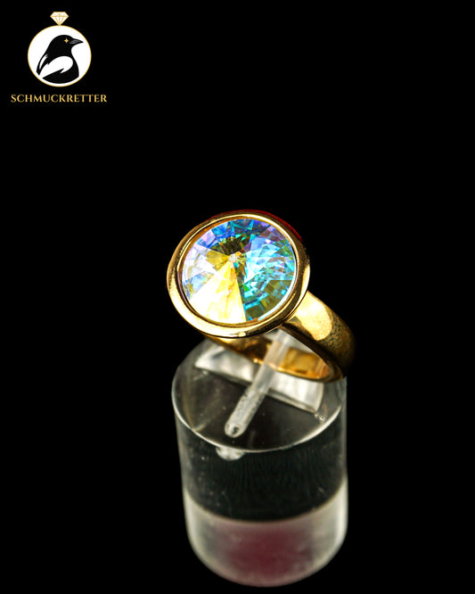 London Collection Ring mit Swarovski Element, Gr. 56