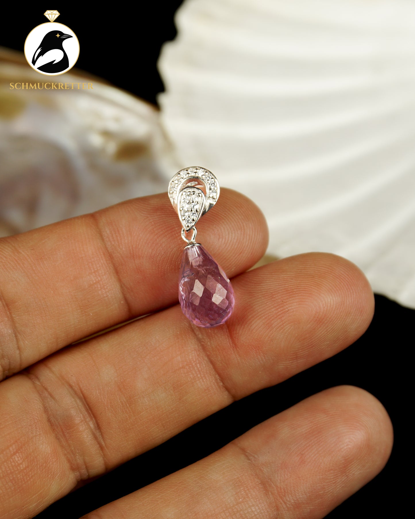 Facettenlicht | 925 Silber | Amethyst | Zirkonia