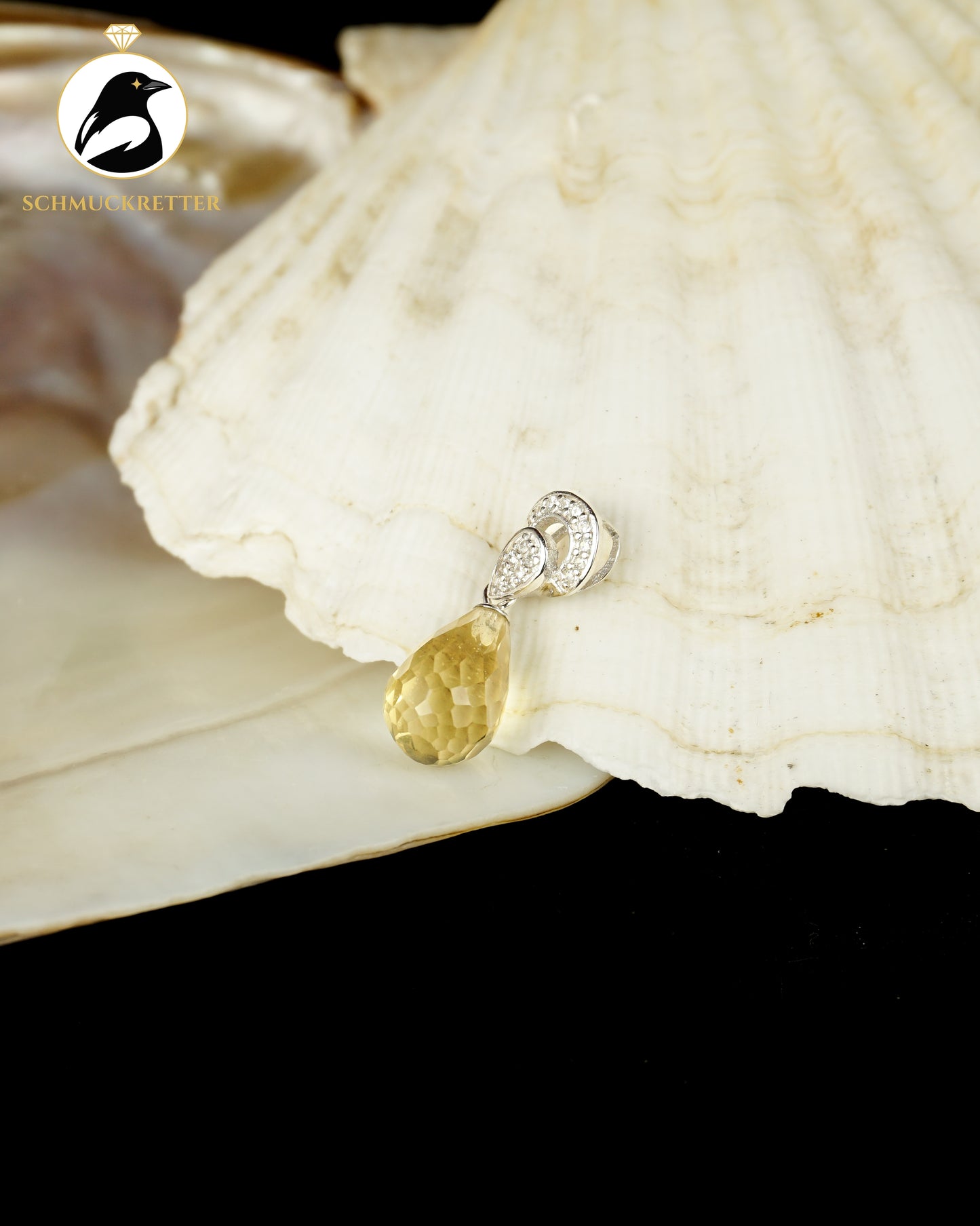 Facettenlicht | 925 Silber | Citrin | Zirkonia