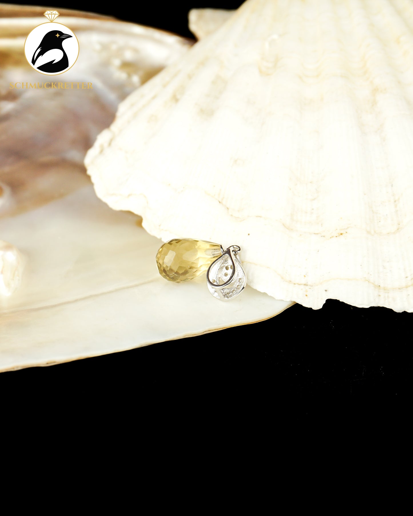 Facettenlicht | 925 Silber | Citrin | Zirkonia