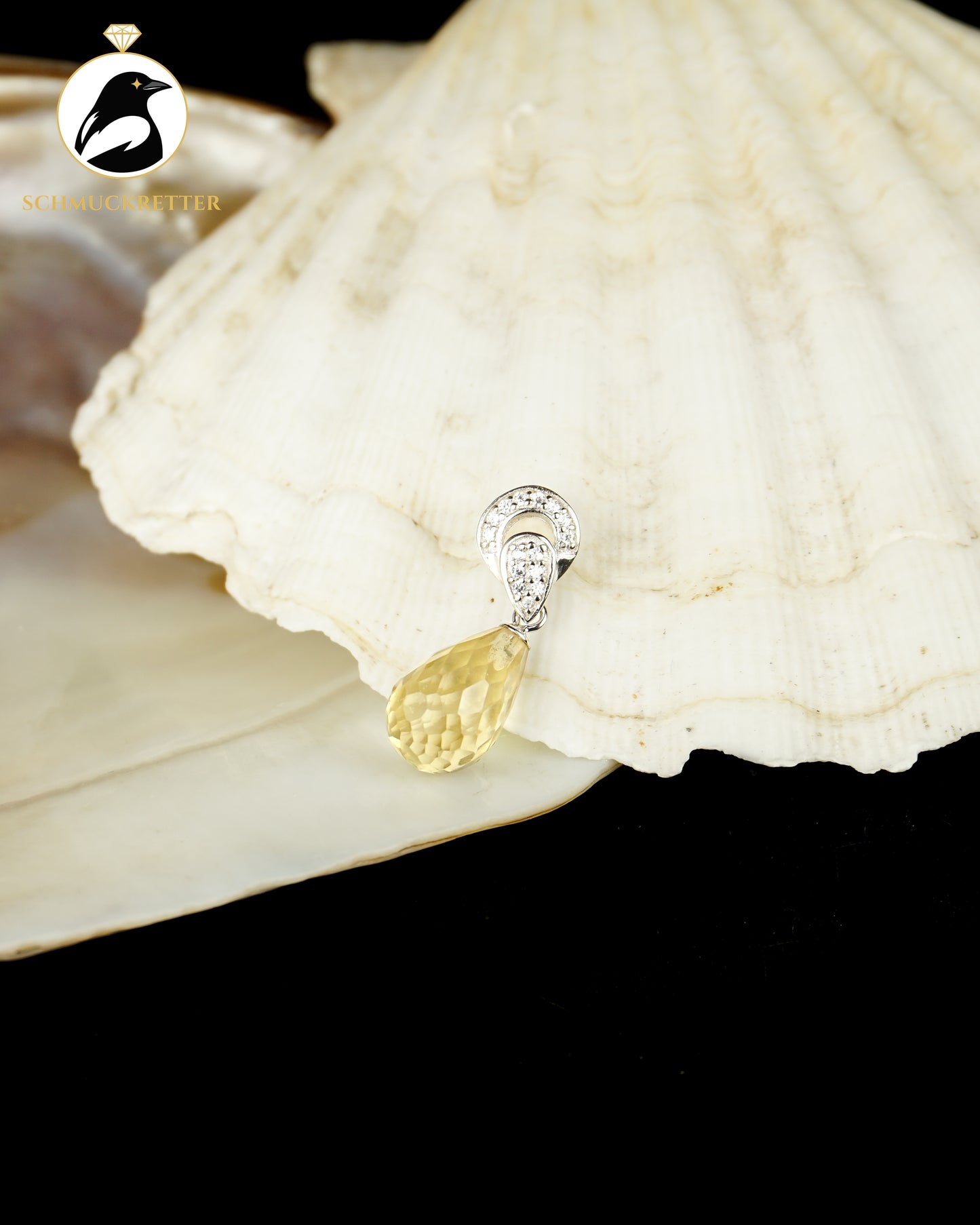 Facettenlicht | 925 Silber | Citrin | Zirkonia