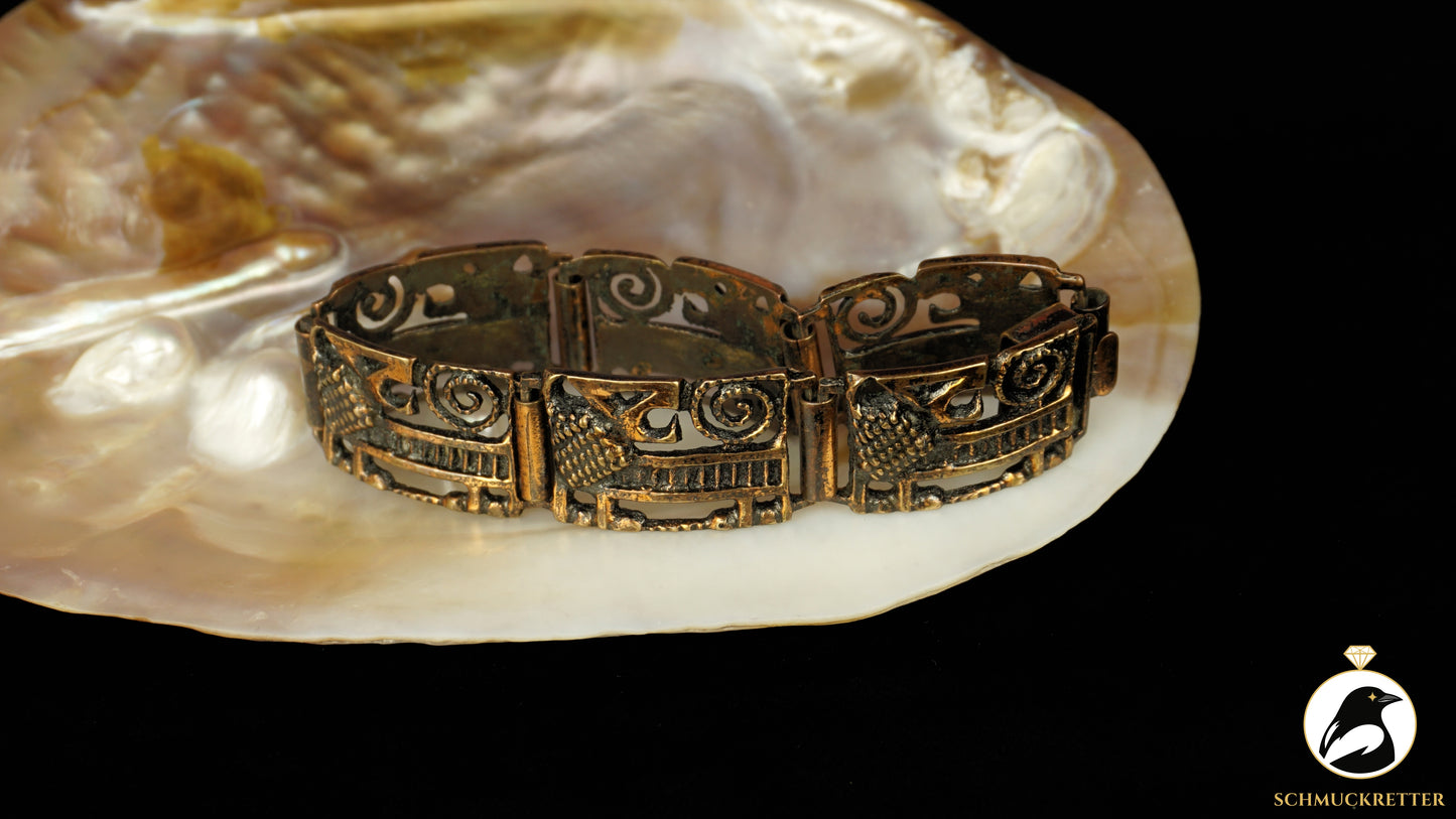 Armband im keltischen Motiven - bronzefarben, SALE