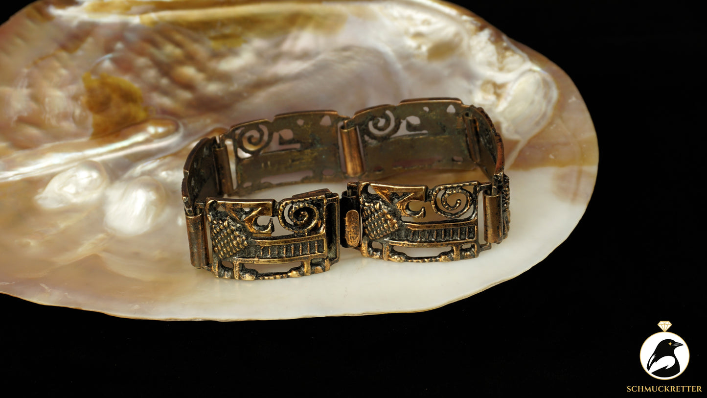 Armband im keltischen Motiven - bronzefarben, SALE