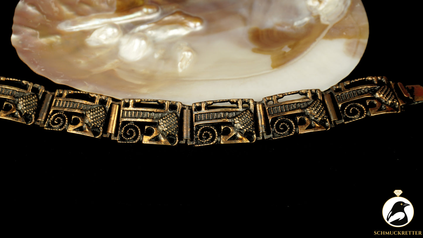 Armband im keltischen Motiven - bronzefarben, SALE