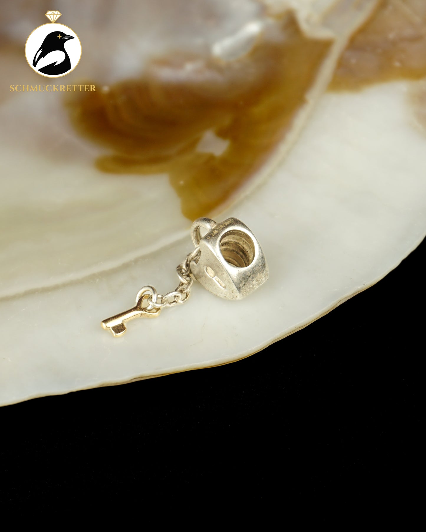 Pandora Bead 'Schlüssel zu meinem Herzen', 925 Silber