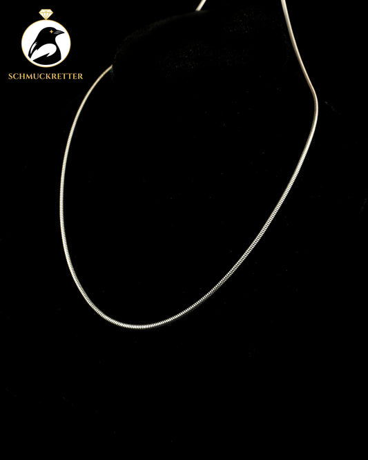 925 Silber Schlangenkette, 46cm