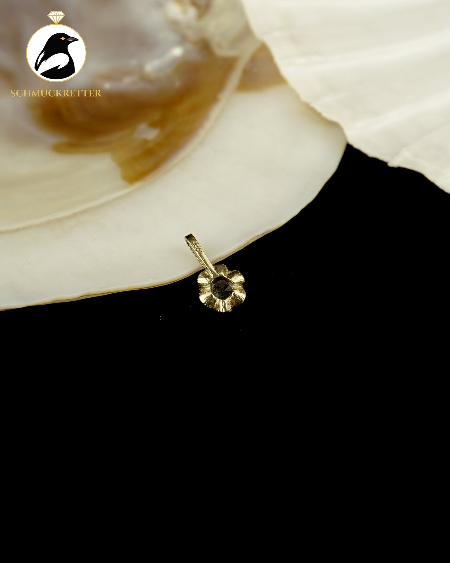 333 Gold Anhänger mit Zirkonia