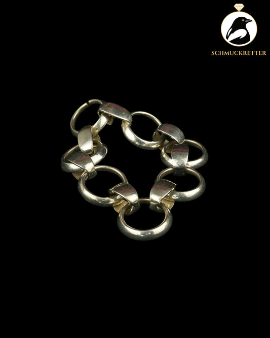 ALTON Schweden – Modernistisches 925 Silber Armband, 1971
