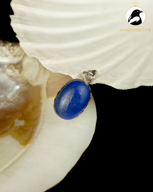 Lapislazuli-Anhänger aus 925 Silber – Kunsthandwerk aus Lateinamerika, SALE