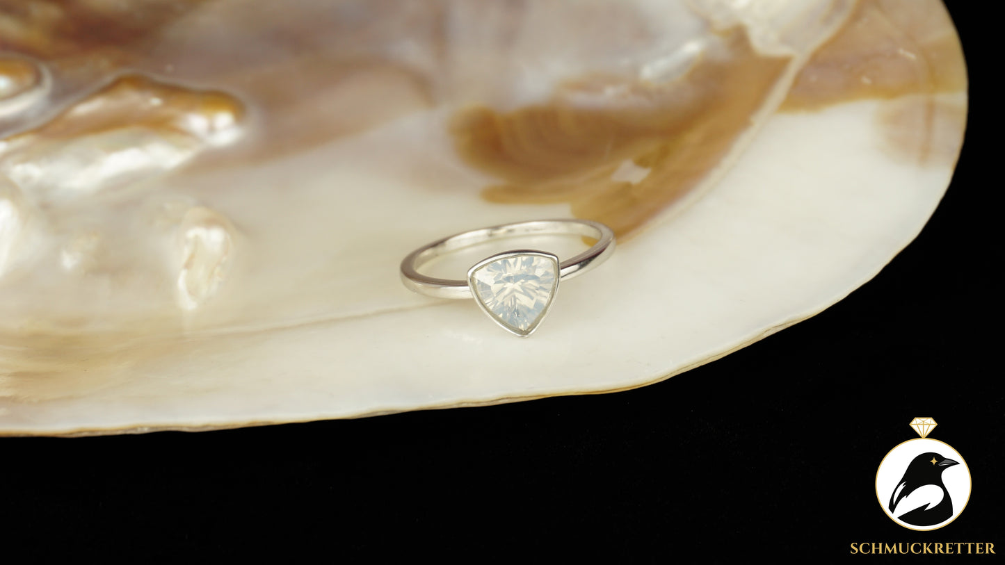 Ring aus 925 Silber mit Lilienquarz - Juwelo, Gr. 60, SALE