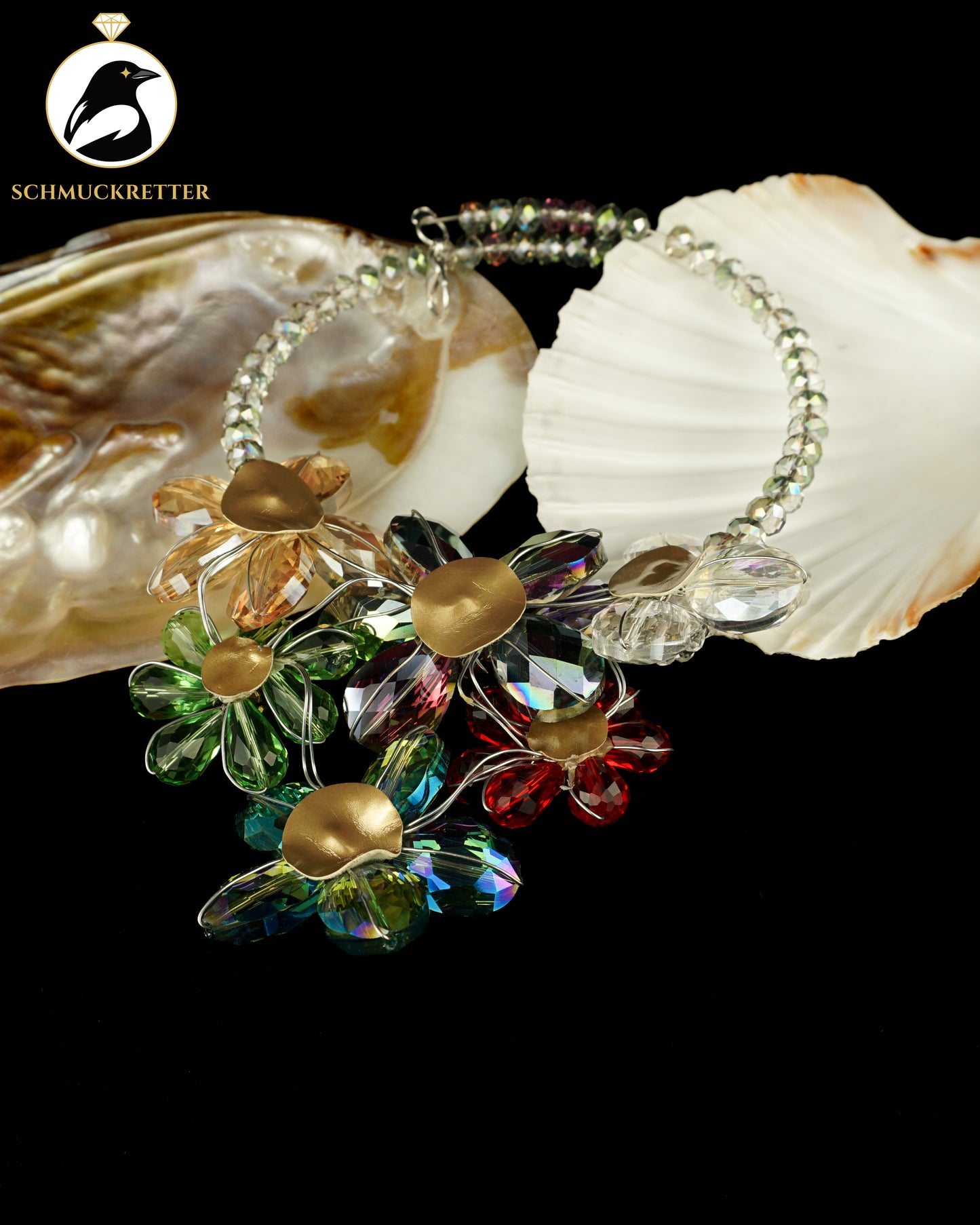 Farbenrausch - funkelndes Modeschmuck Collier