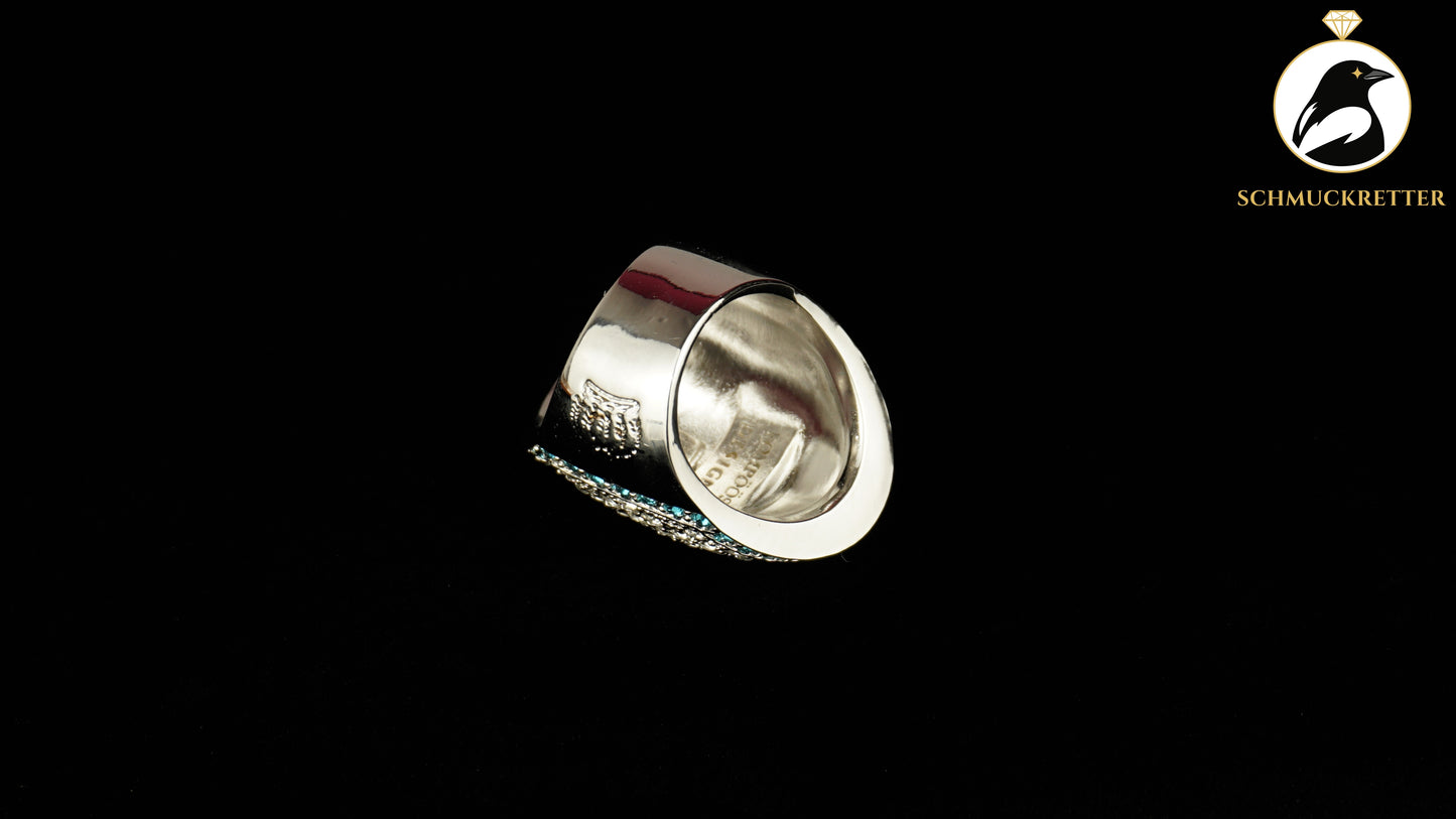 Großer Statement Ring von Harald Glööckler / Pompöös, Gr. 54, SALE