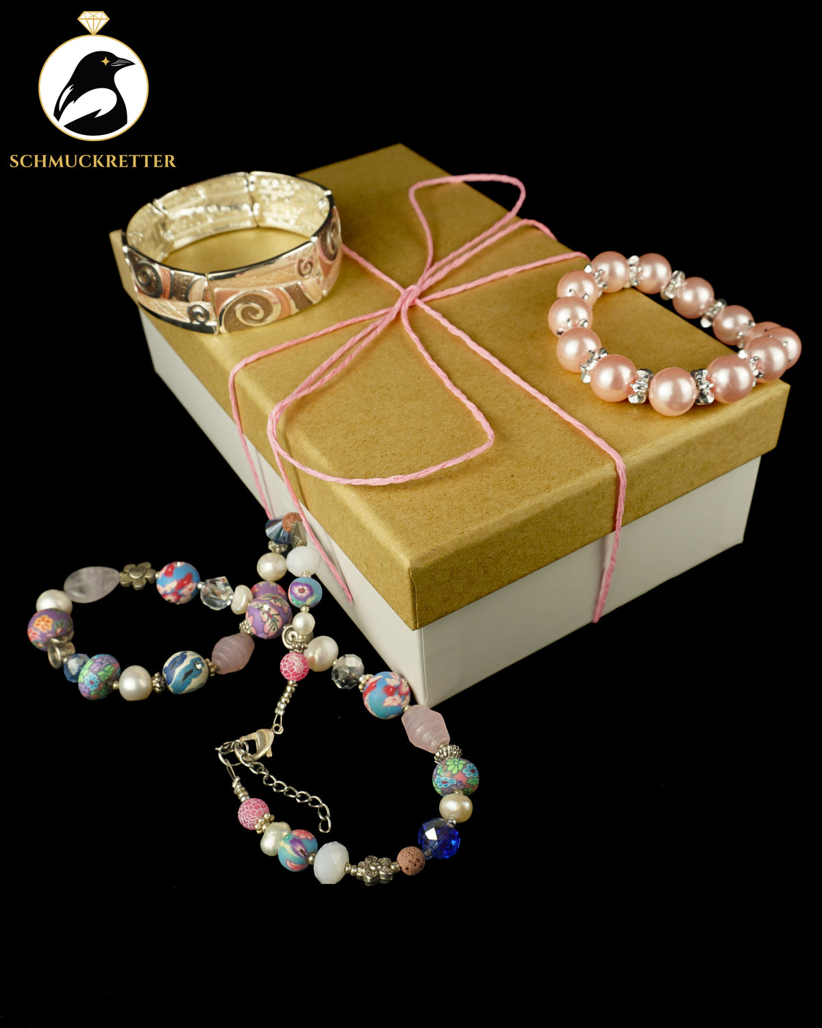 🩷 Funkelbox ROSA – Das Modeschmuck-Eldorado
