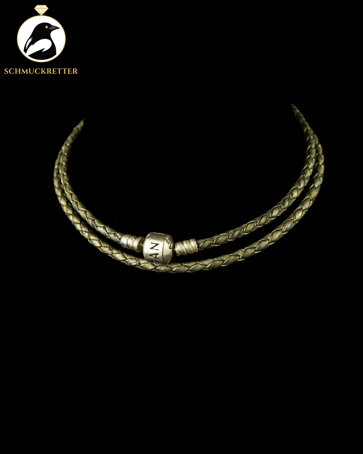 Pandora - Lederkette mit 925 Silber Verschluss