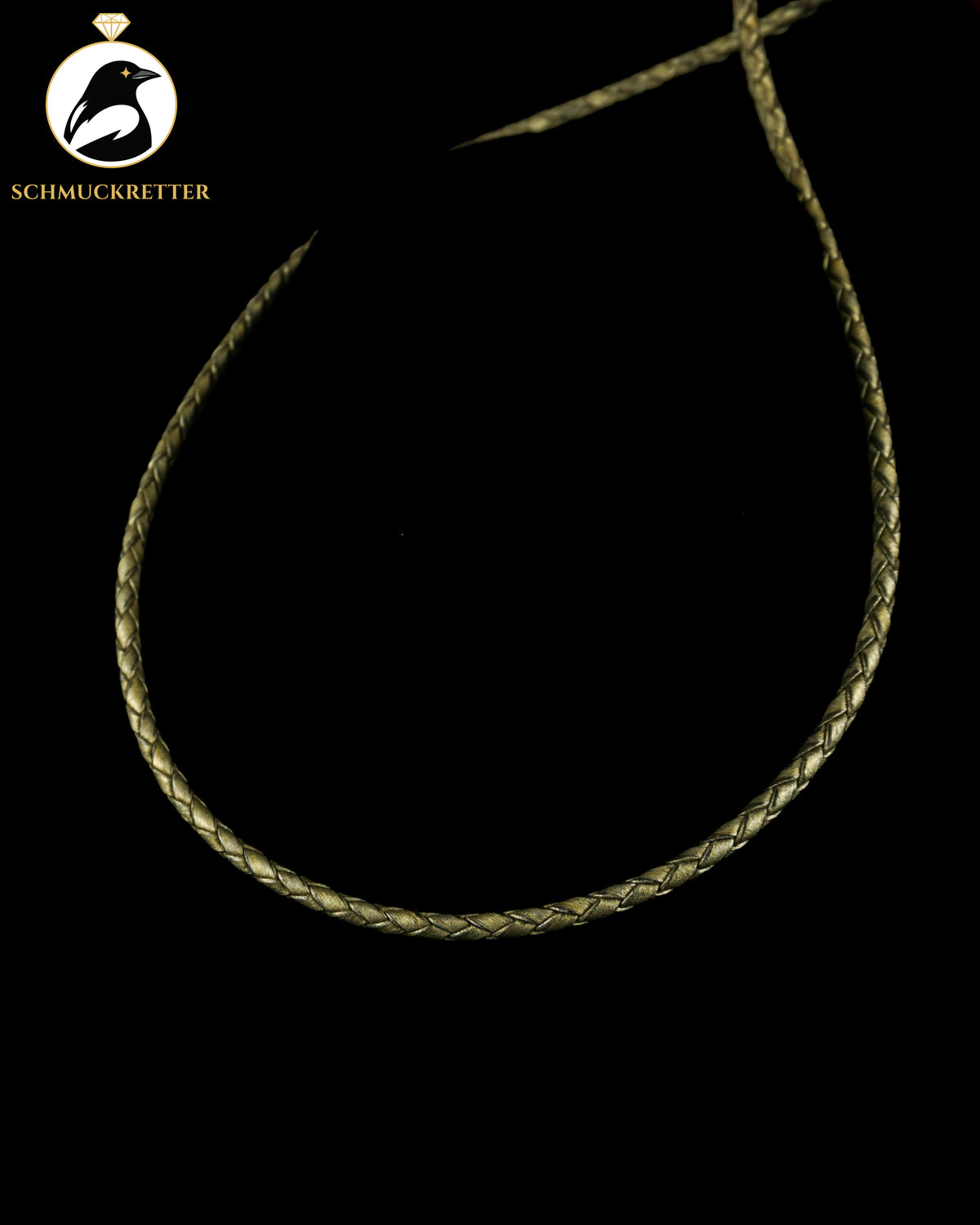 Pandora - Lederkette mit 925 Silber Verschluss