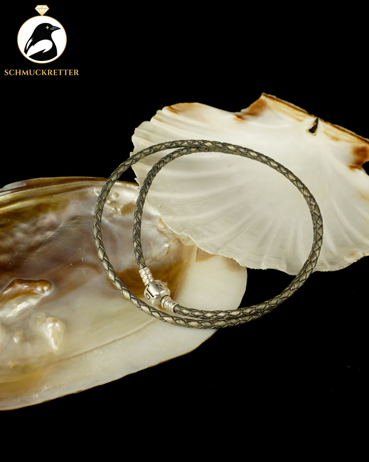 Pandora - Lederkette mit 925 Silber Verschluss