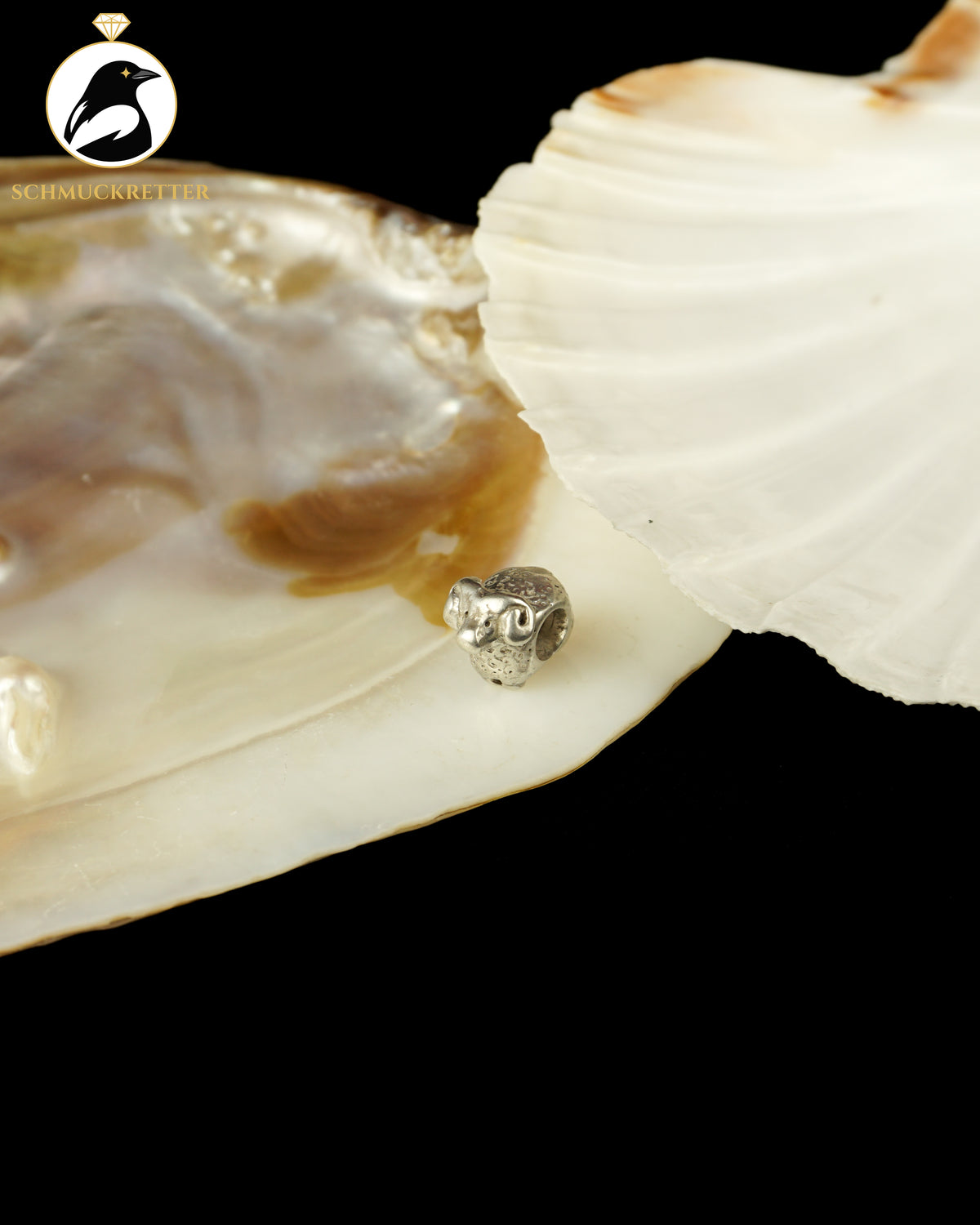 Pandora - Steinbock Charm mit 925 Silber