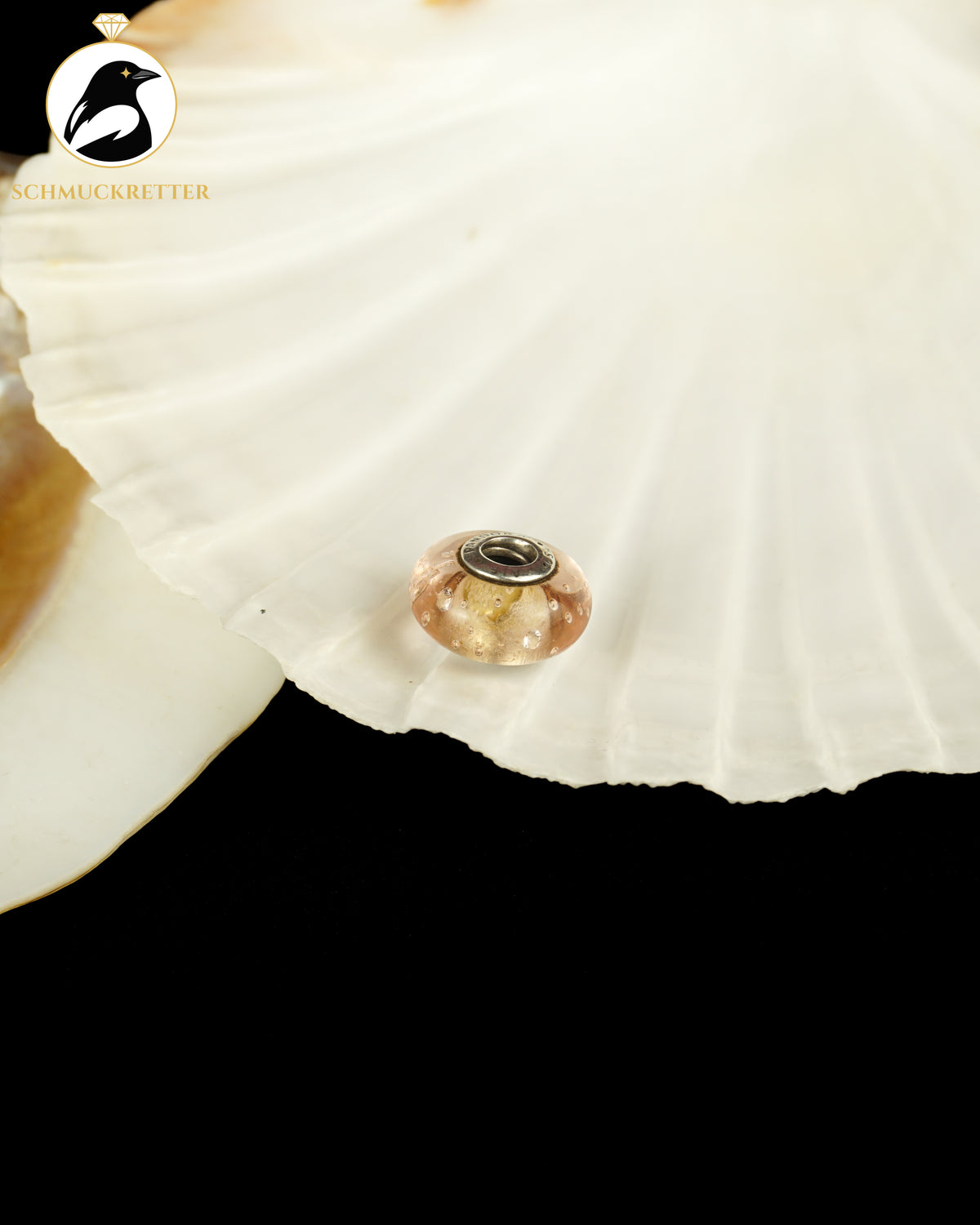 Pandora - Muranoglas Charm mit 925 Silber