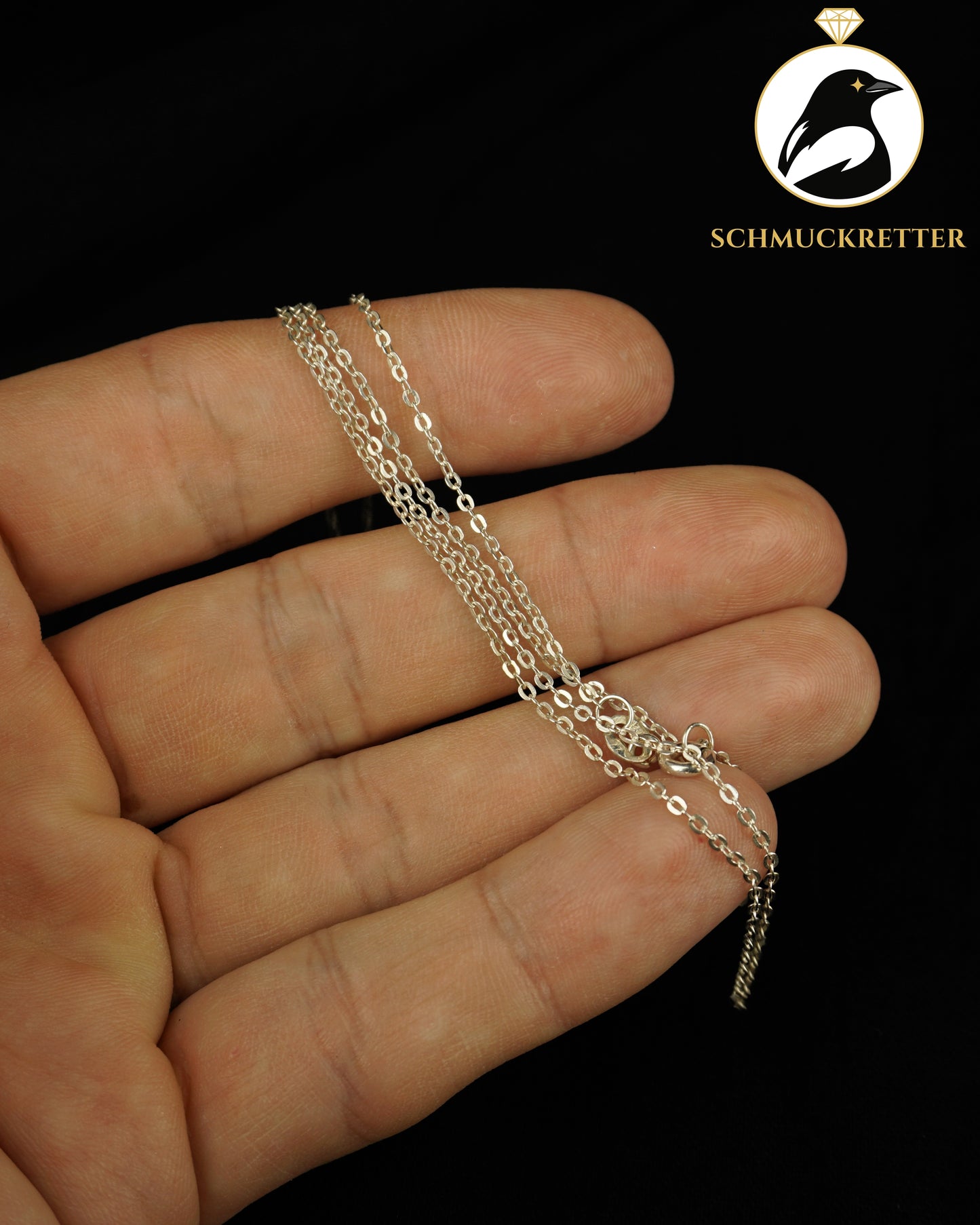 925 Silber Ankerkette- 50,5cm (8)