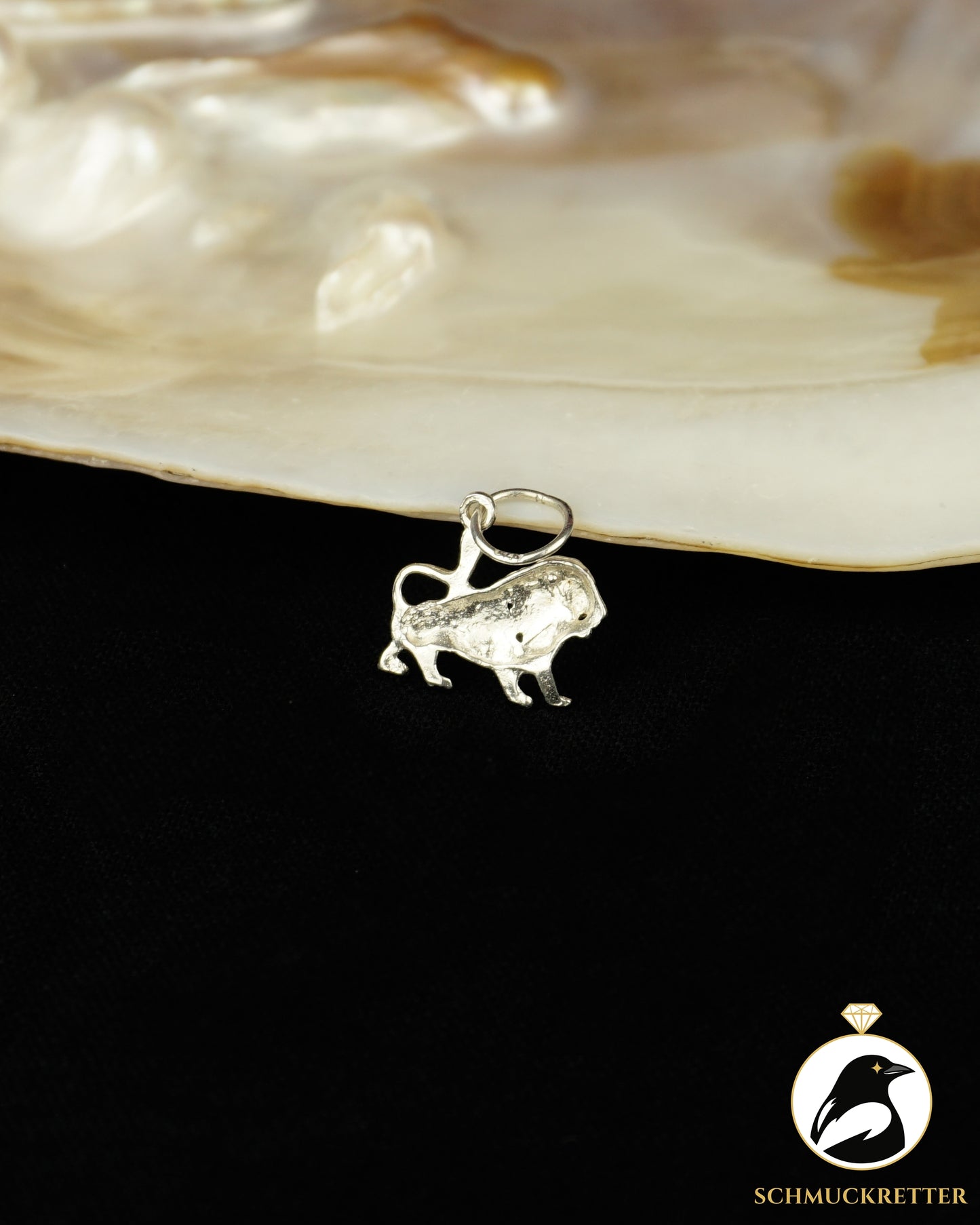 Löwen-Anhänger aus 925 Silber