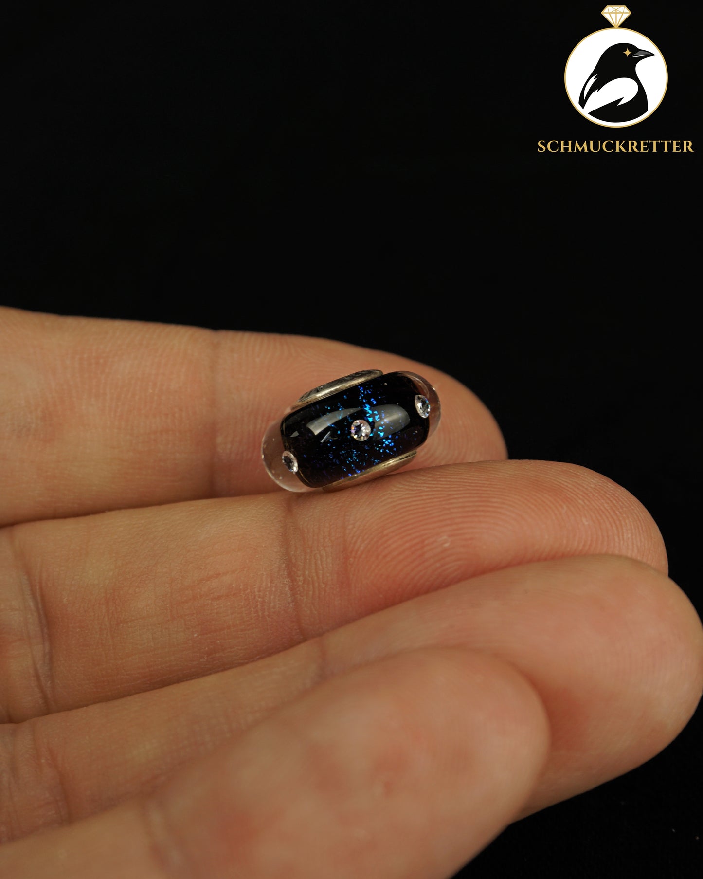 Pandora: 925 Silber Muranoglas Charm