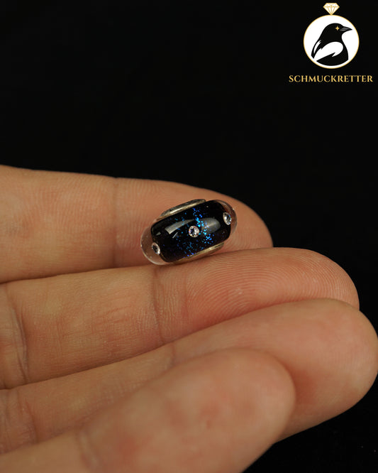 Pandora: 925 Silber Muranoglas Charm