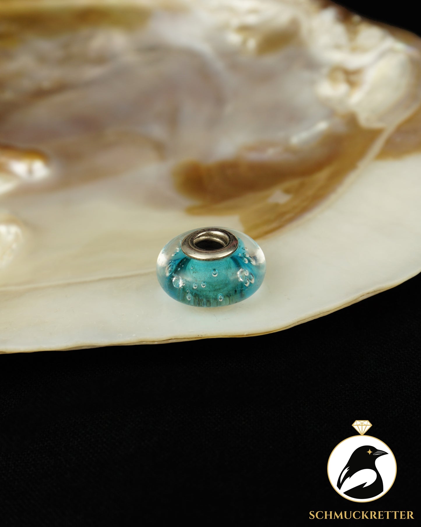 Pandora: 925 Silber Muranoglas Charm
