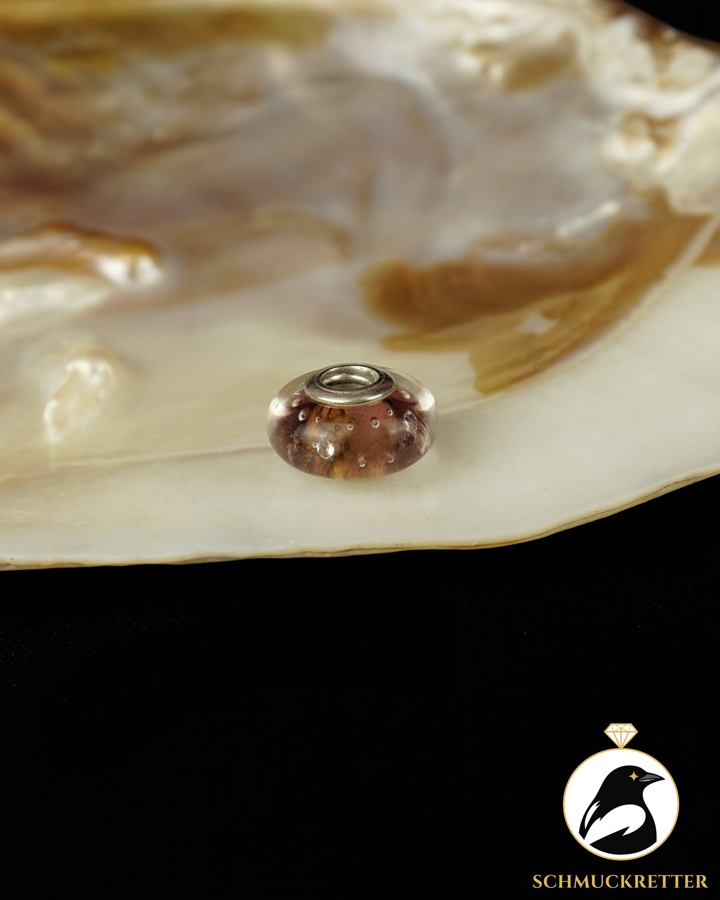 Pandora: 925 Silber Muranoglas Charm