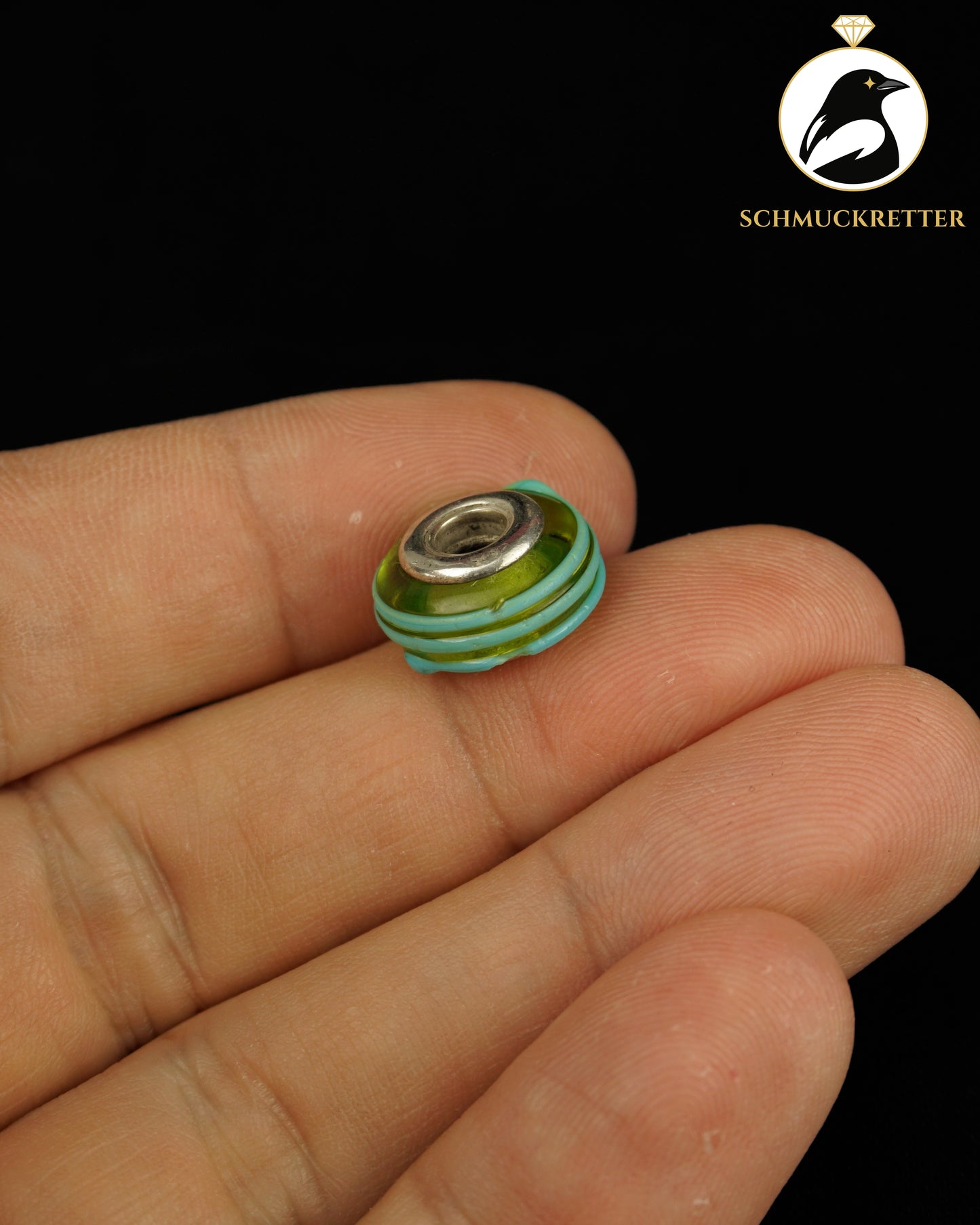 Pandora: 925 Silber Muranoglas Charm