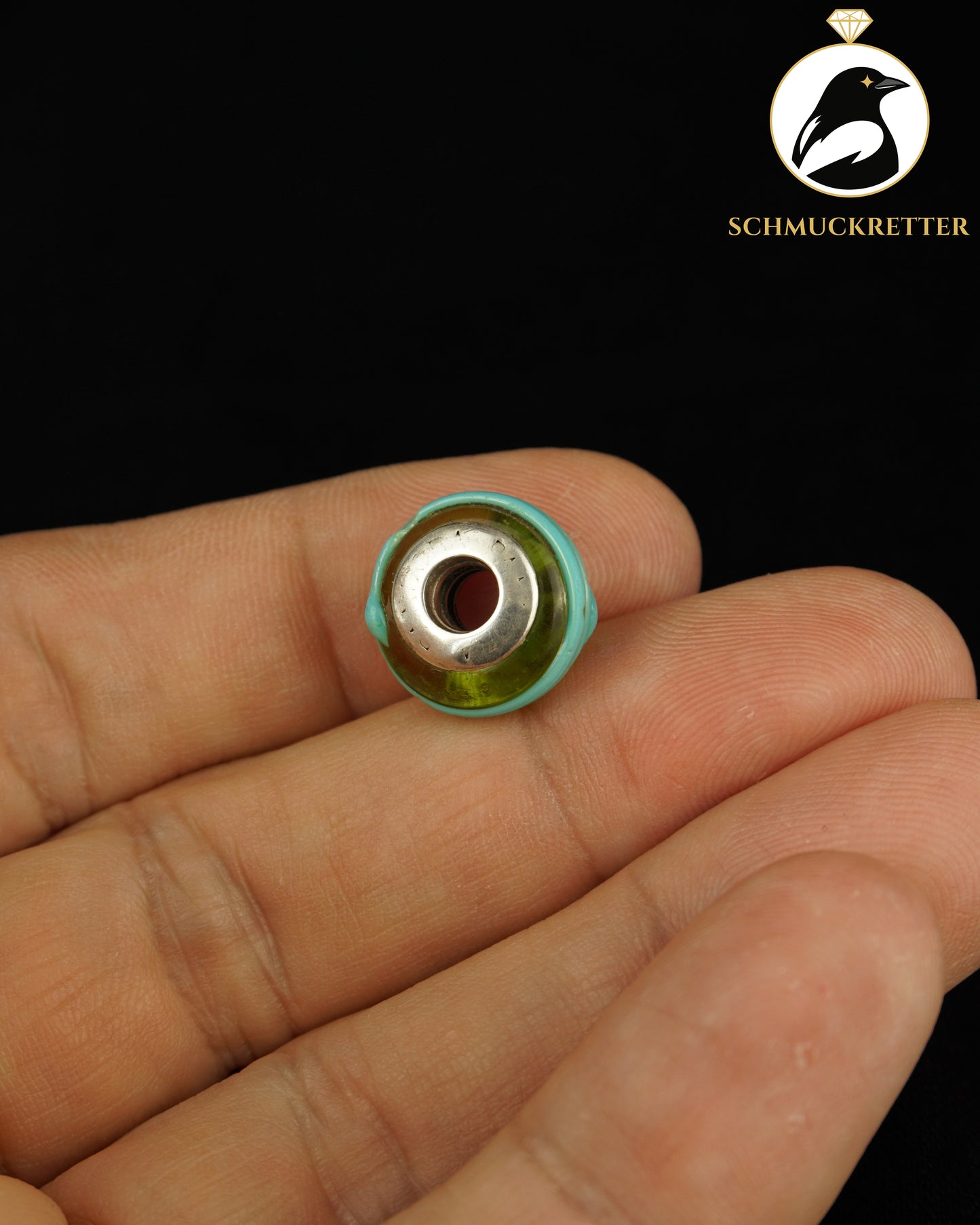 Pandora: 925 Silber Muranoglas Charm