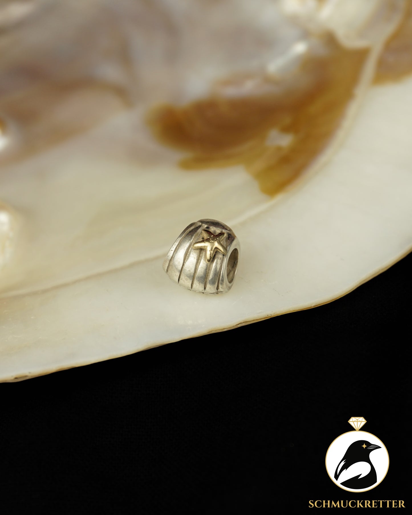 Pandora: 925 Silber Charm - Strandmuschel