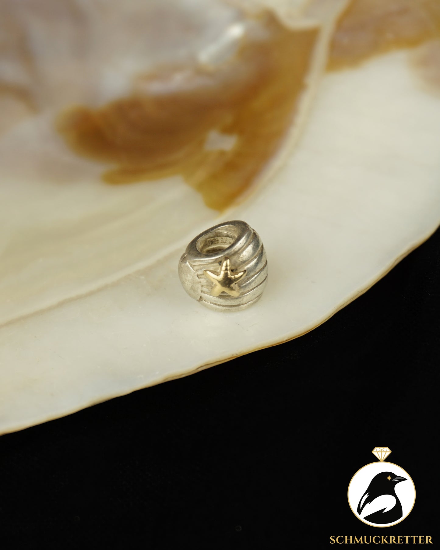Pandora: 925 Silber Charm - Strandmuschel