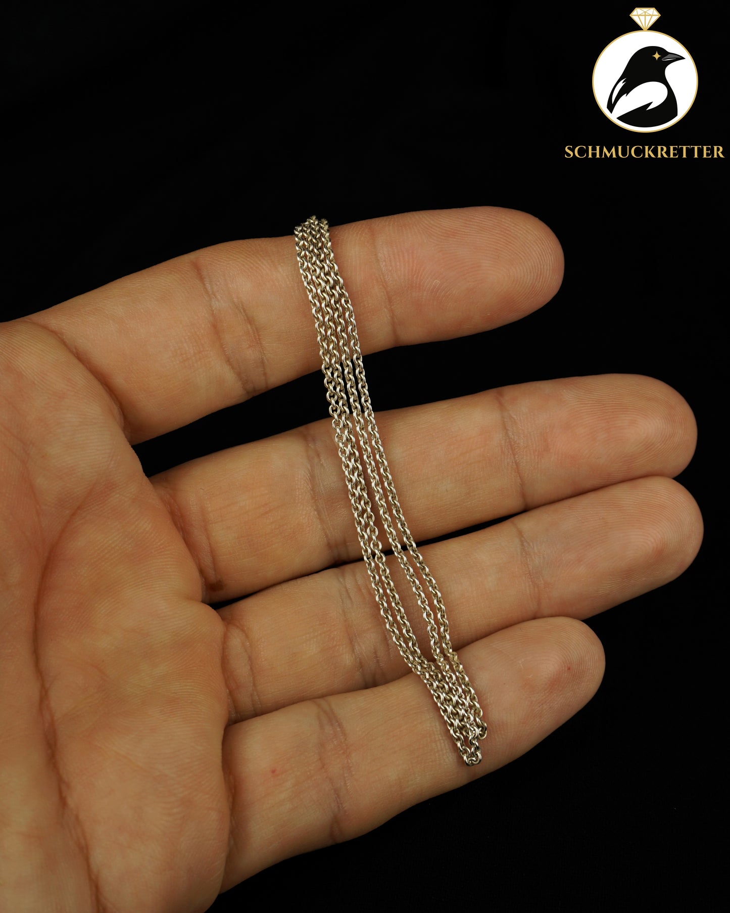 Ankerkette aus 925 Silber, 43cm (2)