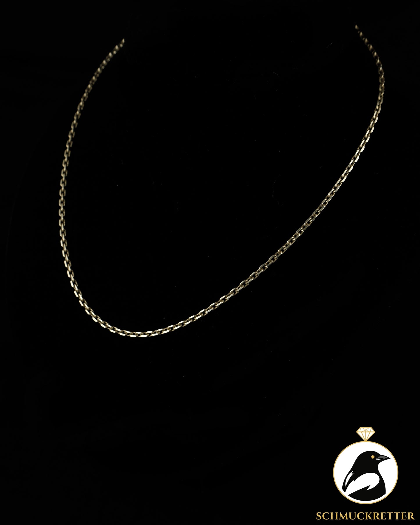 Eckige Ankerkette aus 925 Silber, 52cm (5)